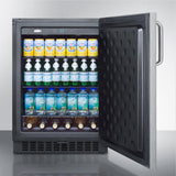 Outdoor, built-in all-refrigerator with lock SPR627OSSSTB - Good Wine Coolers