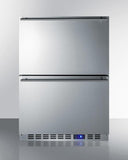 Outdoor, frost-free, all-freezer with 2 drawers SPFF51OS2D - Good Wine Coolers