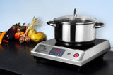 Portable single zone induction cooktop with Black Ceran SINCFS1 - Good Wine Coolers