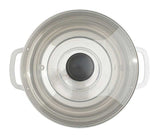 SPT 3.5L Stainless Steel Pot with Glass Lid HK-4200B