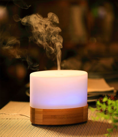 SPT Ultrasonic Aroma Diffuser with Bamboo Base SA-070 - Good Wine Coolers