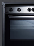 Summit 24" Wide Smooth Top Electric Range CLRE24