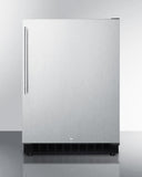 Summit 24" Wide Built-In All-Refrigerator, ADA Compliant AL54SSTB