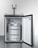 Summit Built-in residential beer dispenser SBC635MBISSHHTWIN