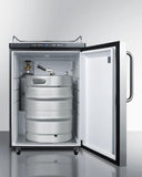 Summit Freestanding residential beer dispenser SBC635MNKSSTB - Good Wine Coolers
