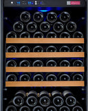 Allavino FlexCount II Tru-Vino 344 Bottle Dual Zone Black Side-by-Side Wine Refrigerator 2X-VSWR172-2B20
