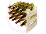 Vinotemp 3x4 Bottle Modular Wine Rack (Natural) EP-4472-VIN12 - Good Wine Coolers