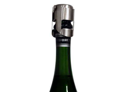 Vinotemp Epicureanist Stainless Champagne Stopper EP-CHASTOP - Good Wine Coolers