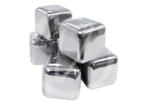 Vinotemp Epicureanist Stainless Ice Cubes (S/6) EP-SIMPLEICE01 - Good Wine Coolers