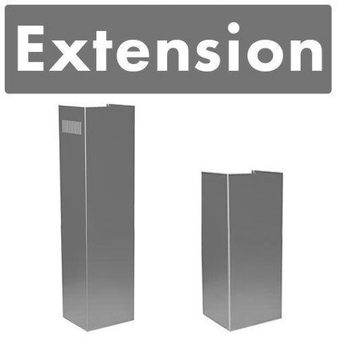 ZLINE 1-36in. Chimney Extension for 9ft. to 10ft. Ceilings (1PCEXT-667/697-304)