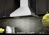 ZLINE 30" Ducted Wall Mount Range Hood with Dual Remote Blower in Stainless Steel (597-RD-30)