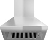 ZLINE Wall Mount Range Hood In Stainless Steel - Includes Remote Blower (587-RS-30-400)