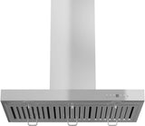 ZLINE 30" Convertible Vent Wall Mount Range Hood in Stainless Steel with Crown Molding (KECRN-30)
