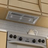 ZLINE 34" Ducted Wall Mount Range Hood Insert in Outdoor Approved Stainless Steel (698-304-34)