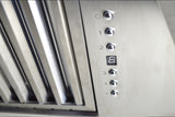 ZLINE Convertible Vent Designer Series Wall Mount Range Hood in DuraSnowð Stainless Steel (655-4SSSS)