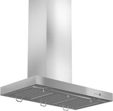 ZLINE 48" Convertible Vent Wall Mount Range Hood in Stainless Steel with Crown Molding (KECRN-48)