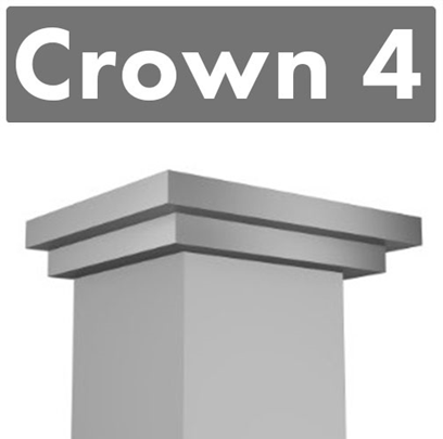 ZLINE Crown Molding #4 For Wall Range Hood (CM4-687)