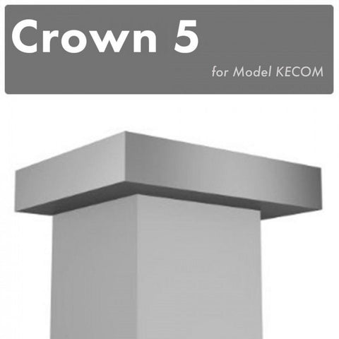 ZLINE Crown Molding Wall Mount Range Hood (CM5-KECOM)