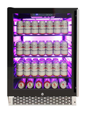 Private Reserve Series 117-Can Backlit Panel Commercial 54 Beverage Cooler EL-54BCCOMM-L