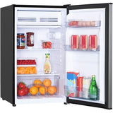 Danby 4.4 CuFt. Refrigerator, Full Width Freezer Section - Black  DCR044B1SLM