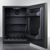 Summit 24" Wide Built-In All-Refrigerator, ADA Compliant AL54KSHH