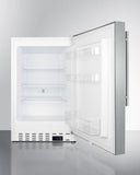 Summit 20" Wide Built-In All-Freezer, ADA Compliant ALFZ36SSTB