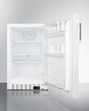 Summit 20" Wide Built-In All-Refrigerator, ADA Compliant ALR46WSSHV