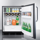 Summit 24" Wide Built-In All-Refrigerator, ADA Compliant FF63BKBISSTBADA