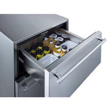 Summit 24" Wide 2-Drawer All-Refrigerator, ADA Compliant ADRD24