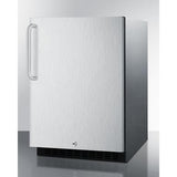 Summit 24" Wide Built-In All-Refrigerator, ADA Compliant AL54CSSTB