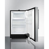 Summit 20" Wide Built-in Refrigerator-Freezer, ADA Compliant ALRF49BSSHV
