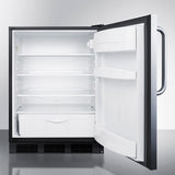 Summit 24" Wide Built-In All-Refrigerator FF6BK7CSS
