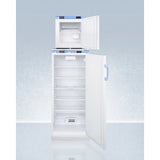 Summit 24" Wide All-Refrigerator/All-Freezer Combination FFAR10-FS24LSTACKMED2