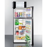 Summit Microwave/Refrigerator-Freezer Combination with Allocator MRF1119BA