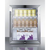 Summit Compact Beverage Center SCR314LCSS