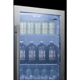 Summit Shallow Depth Indoor/Outdoor Beverage Cooler SPR489OS