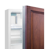 Summit 20" Wide Built-in Refrigerator-Freezer, ADA Compliant (Panel Not Included) ALRF48IF
