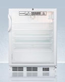 Summit 24" Wide Built-In All-Refrigerator, ADA Compliant SCR600BGLBINZADA