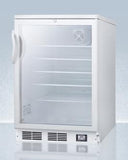 Summit 24" Wide All-Refrigerator SCR600BGLNZ