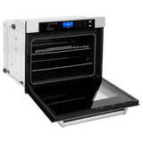 ZLINE 30" Professional Single Wall Oven with Self Clean and True Convection in Stainless Steel (AWS)